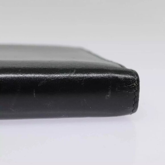 GUCCI Day Planner Cover Leather Black Auth - Picture 12 of 16